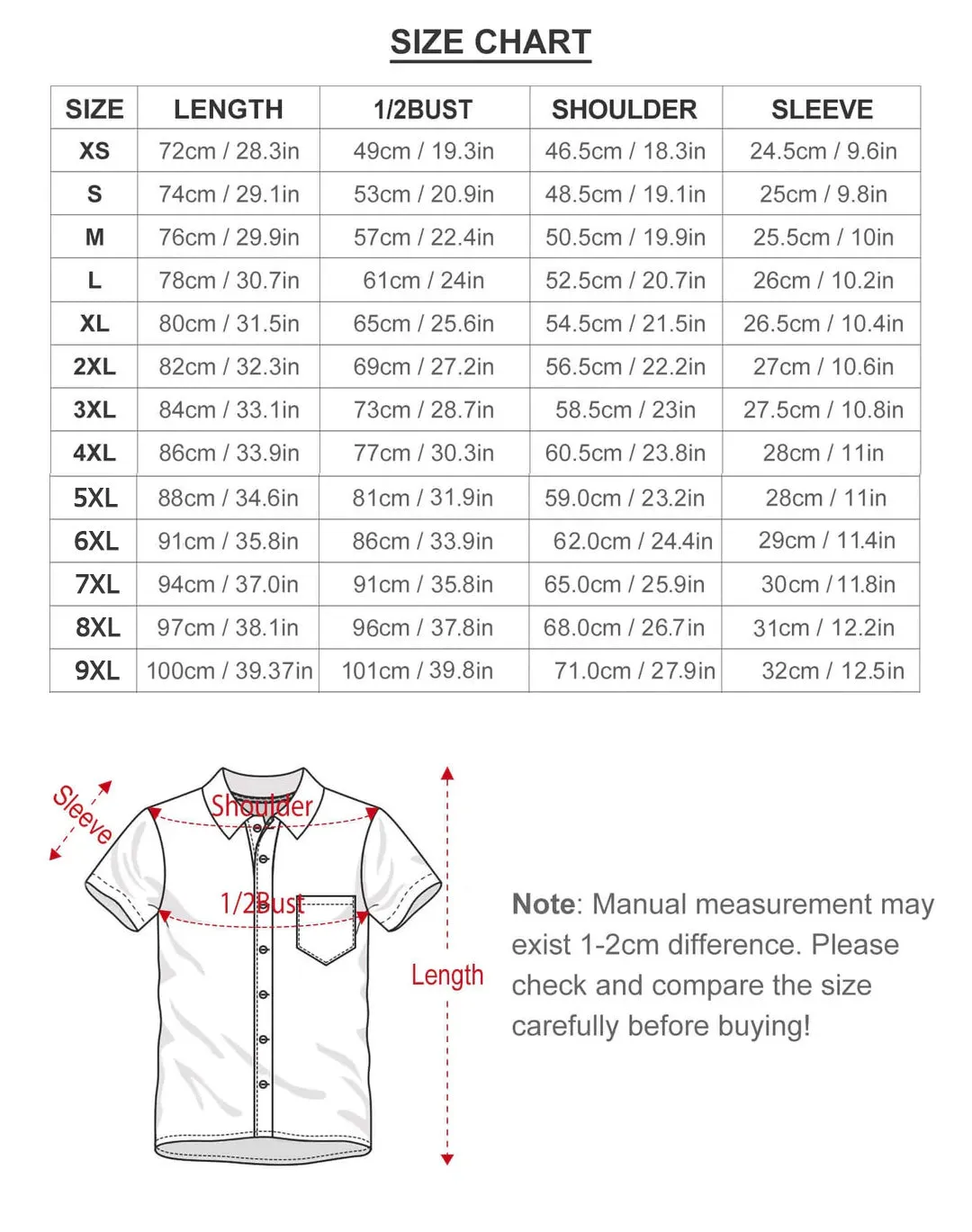 Men's Santa Claus And Snowflakes Print Casual Shirt