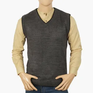 Men's Sleeveless Sweater - Grey