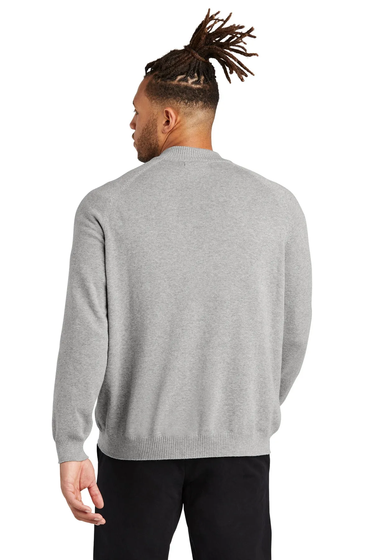 Mercer Mettle 1/4-Zip Sweater MM3020 Gusty Grey Heather