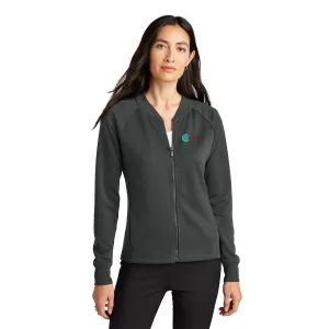 Mercer Mettle - Ladies Double-Knit Bomber. MM3001.