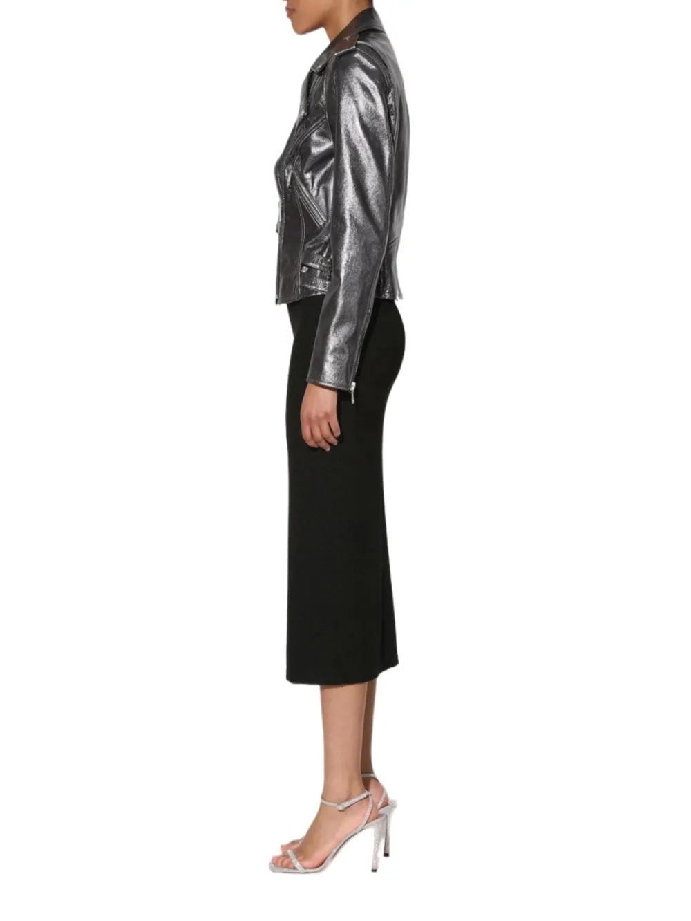 Metallic Sheen Tailored Jacket