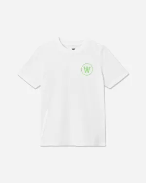 Mia T-shirt - White/Green