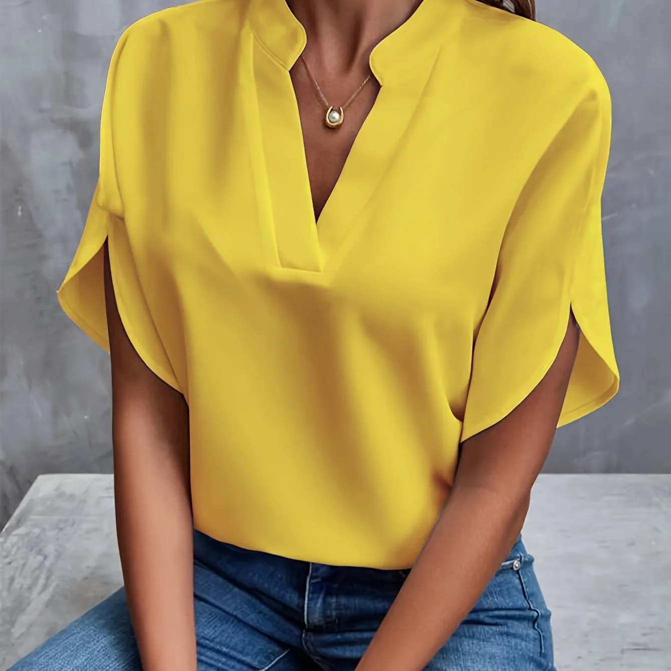 Mina - Elegant Luxe Blouse