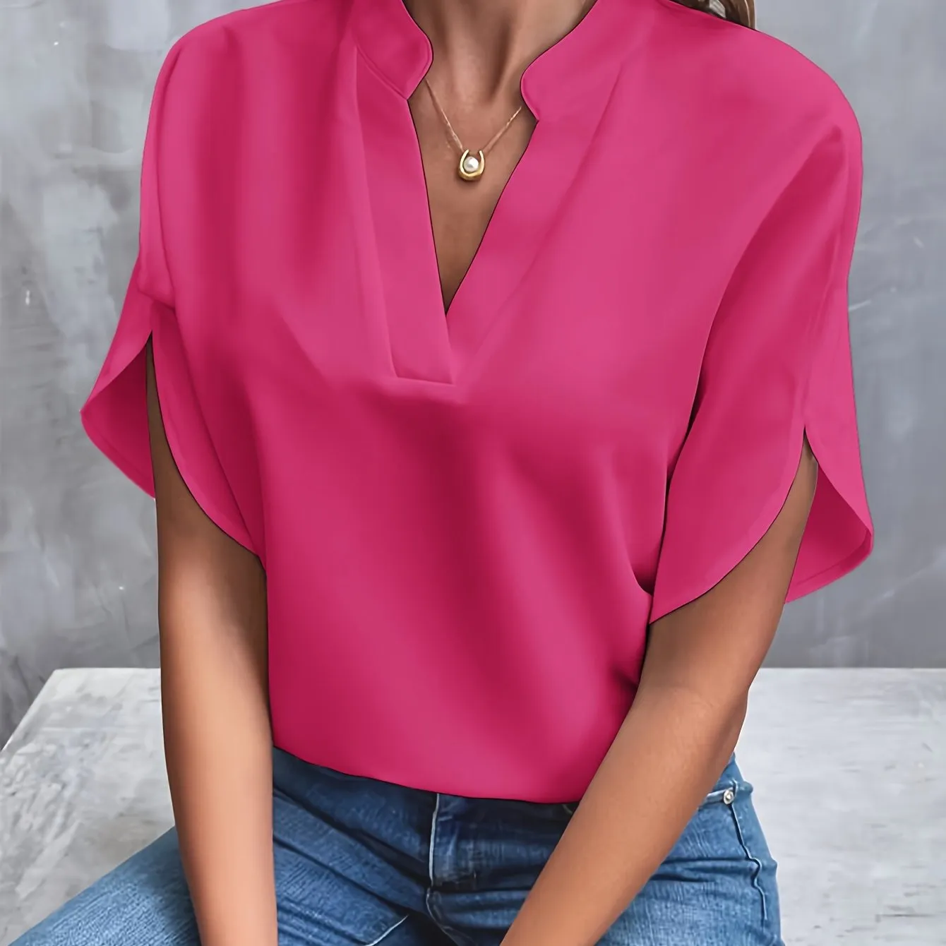 Mina - Elegant Luxe Blouse