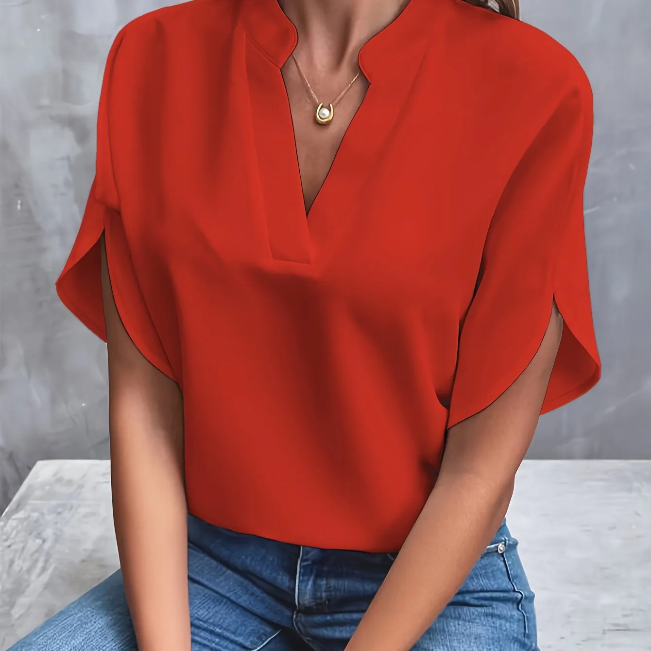 Mina - Elegant Luxe Blouse