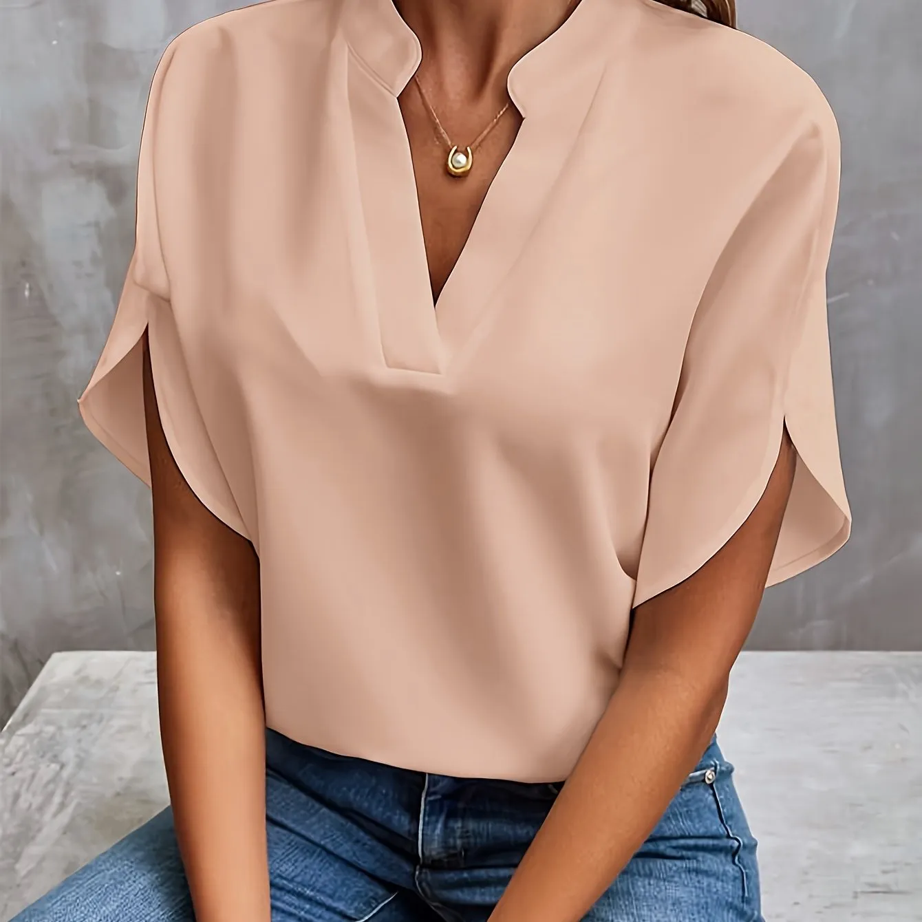 Mina - Elegant Luxe Blouse