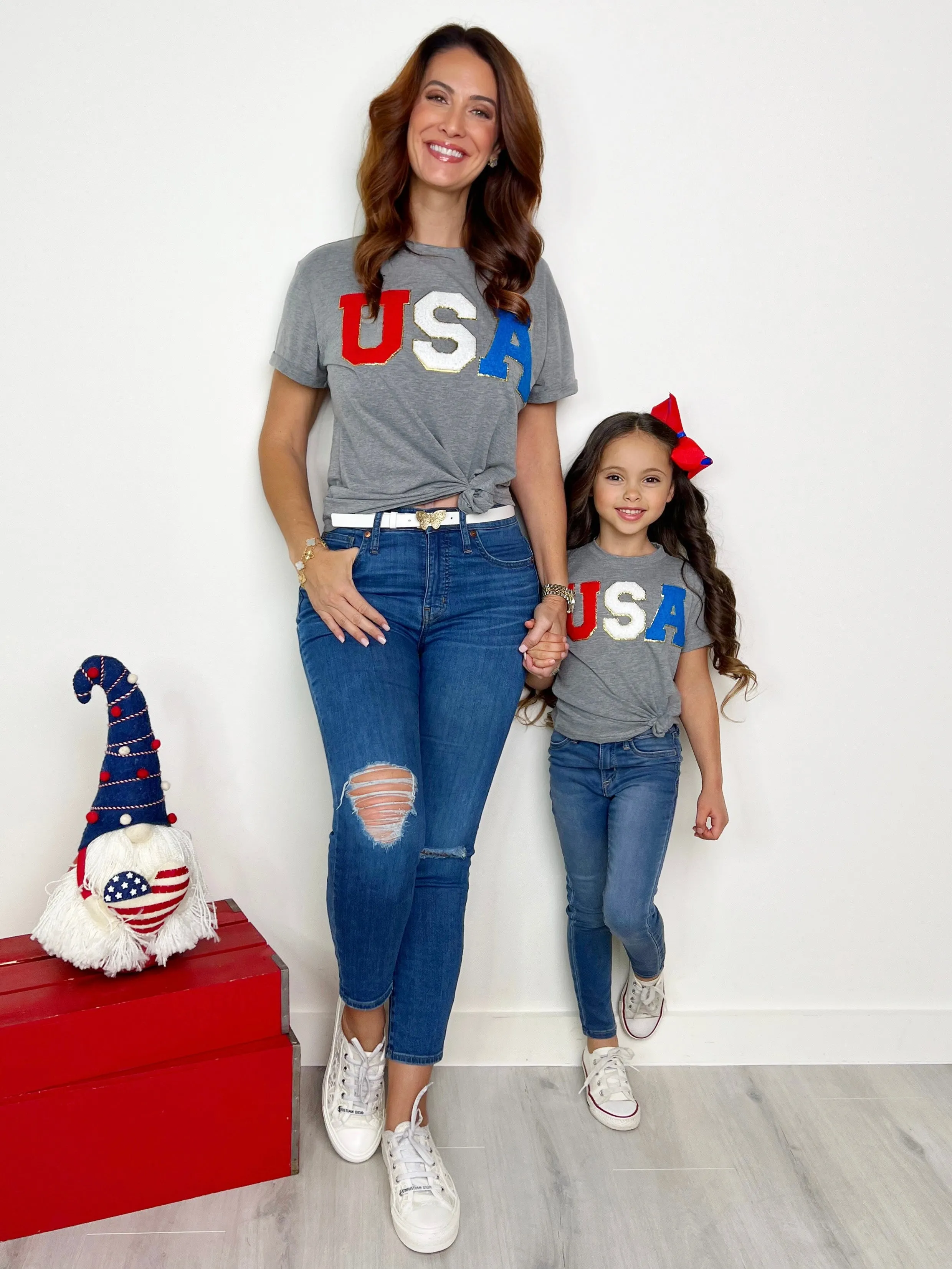 Mommy and Me Twindependence USA Top