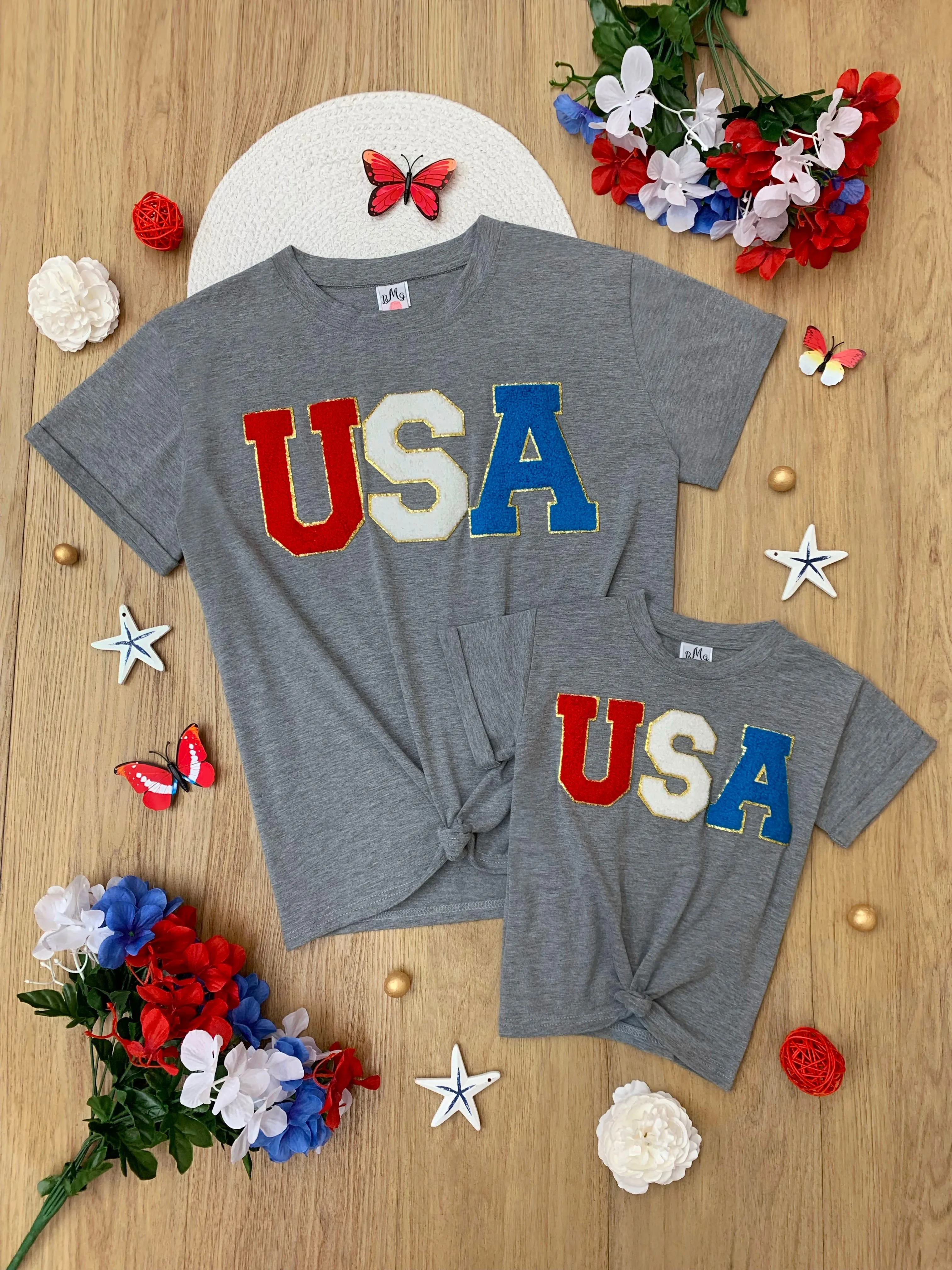 Mommy and Me Twindependence USA Top