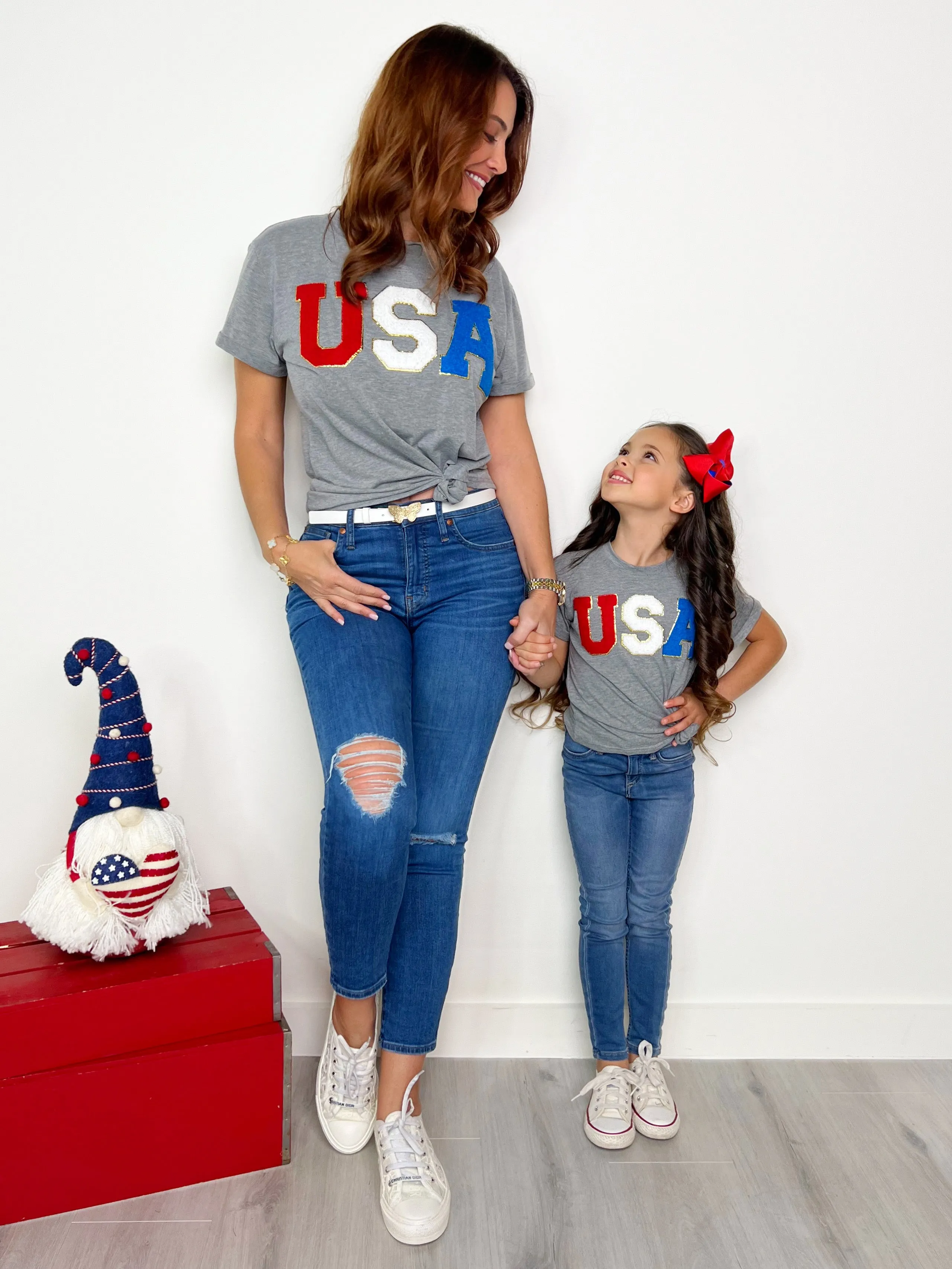 Mommy and Me Twindependence USA Top