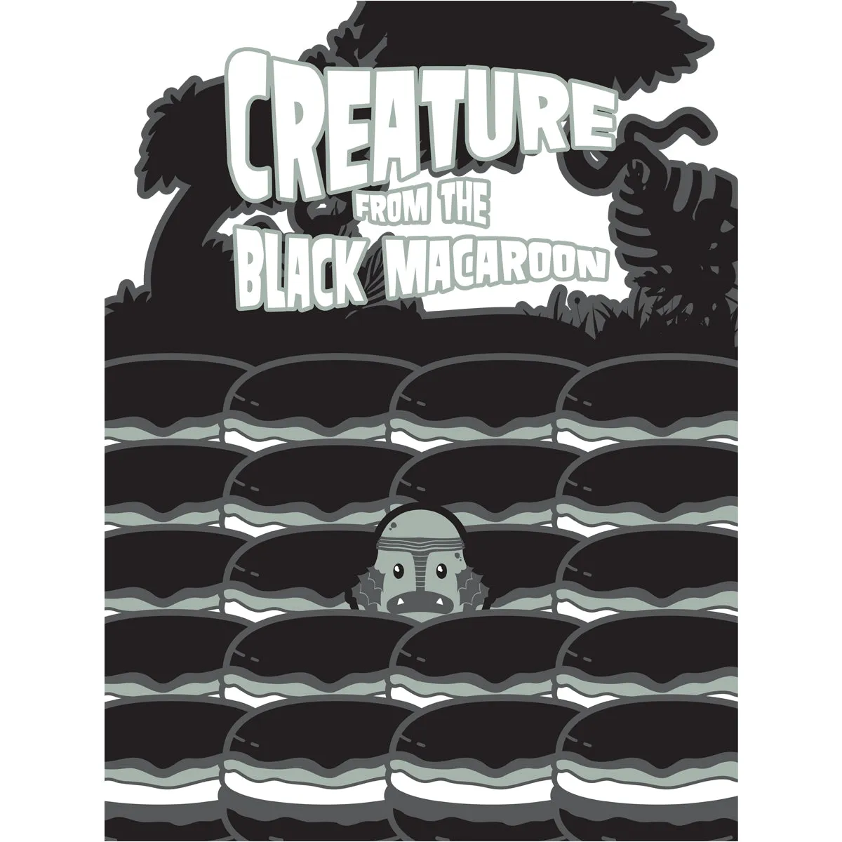 Movie The Food™ "Creature From The Black Macaroon" Women's T-Shirt