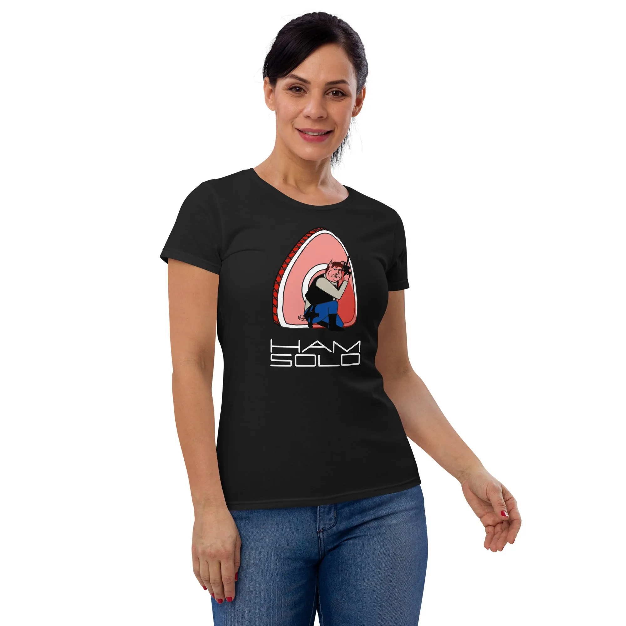 Movie The Food™ "Ham Solo" Women's T-Shirt