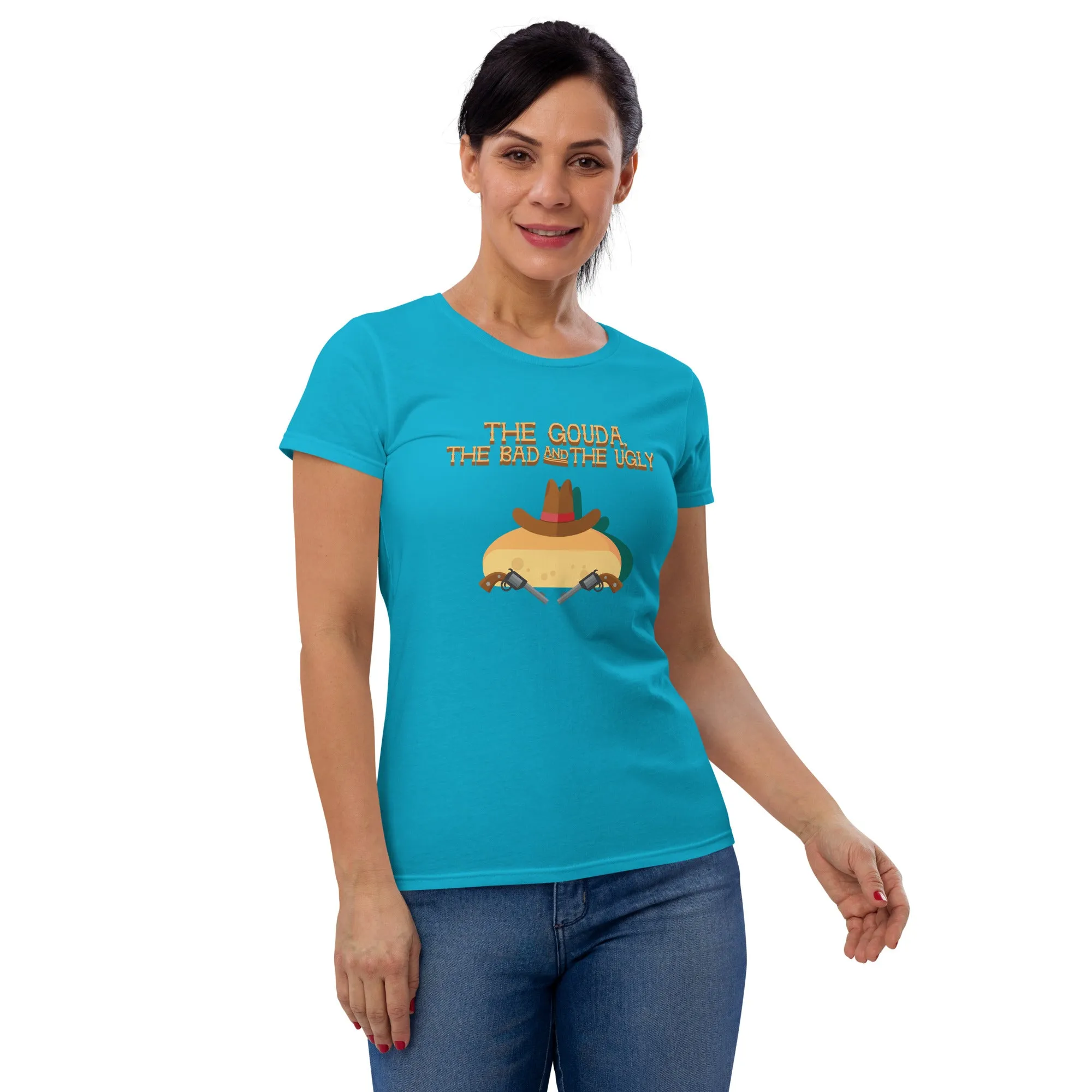 Movie The Food™ "The Gouda, The Bad, The Ugly" Women's T-Shirt