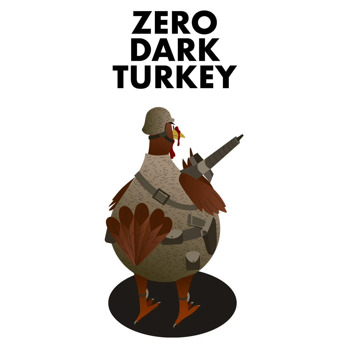 Movie The Food™ "Zero Dark Turkey" Women's T-Shirt