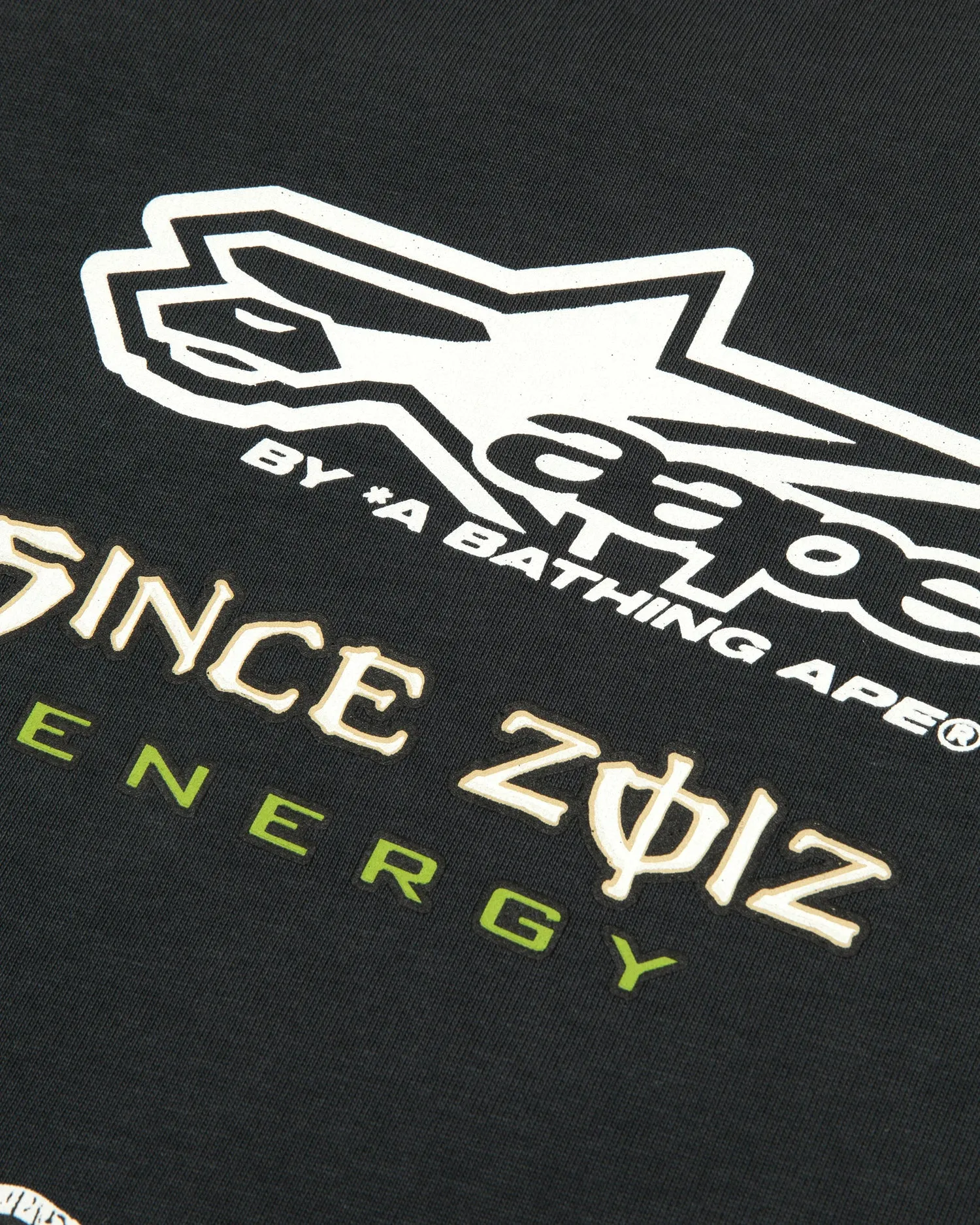 Multi-logo layered long sleeve tee