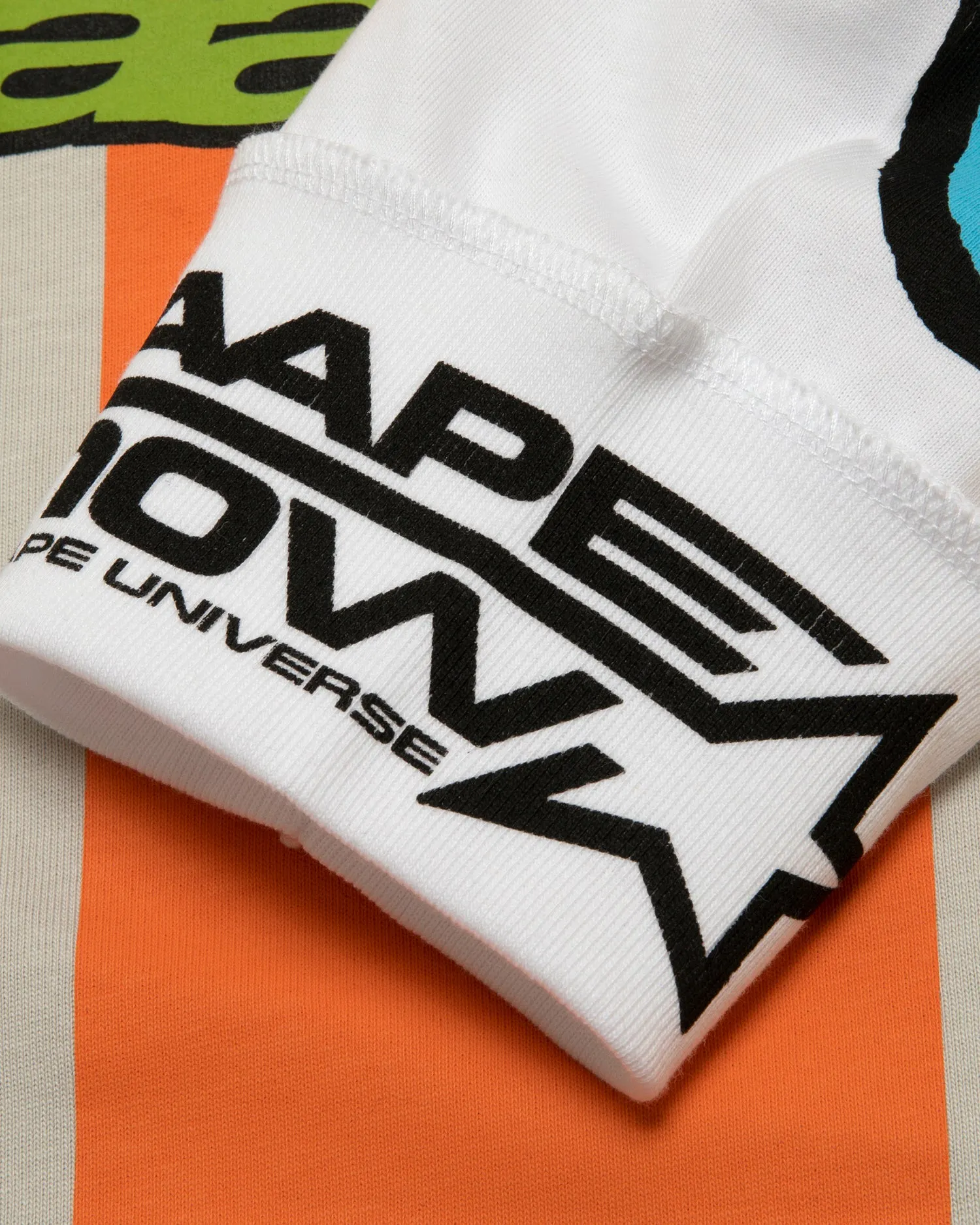 Multi-logo layered long sleeve tee