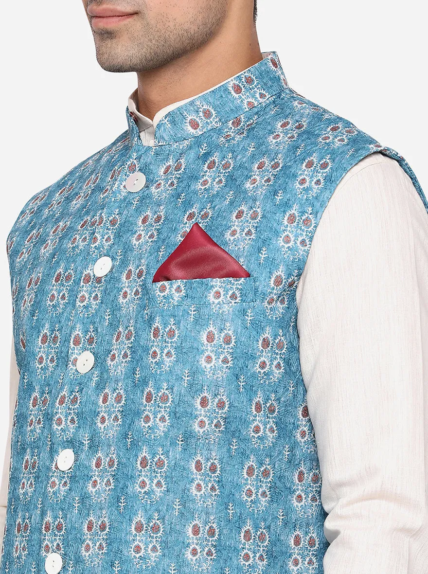 Multicolor Bandhgala Jacket | JB Studio