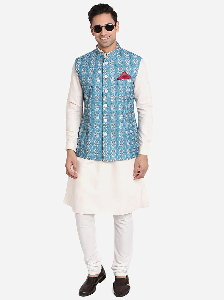 Multicolor Bandhgala Jacket | JB Studio