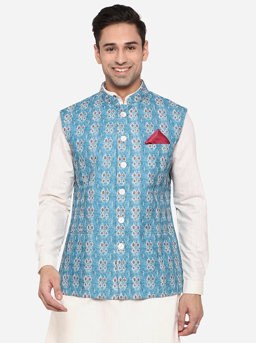 Multicolor Bandhgala Jacket | JB Studio