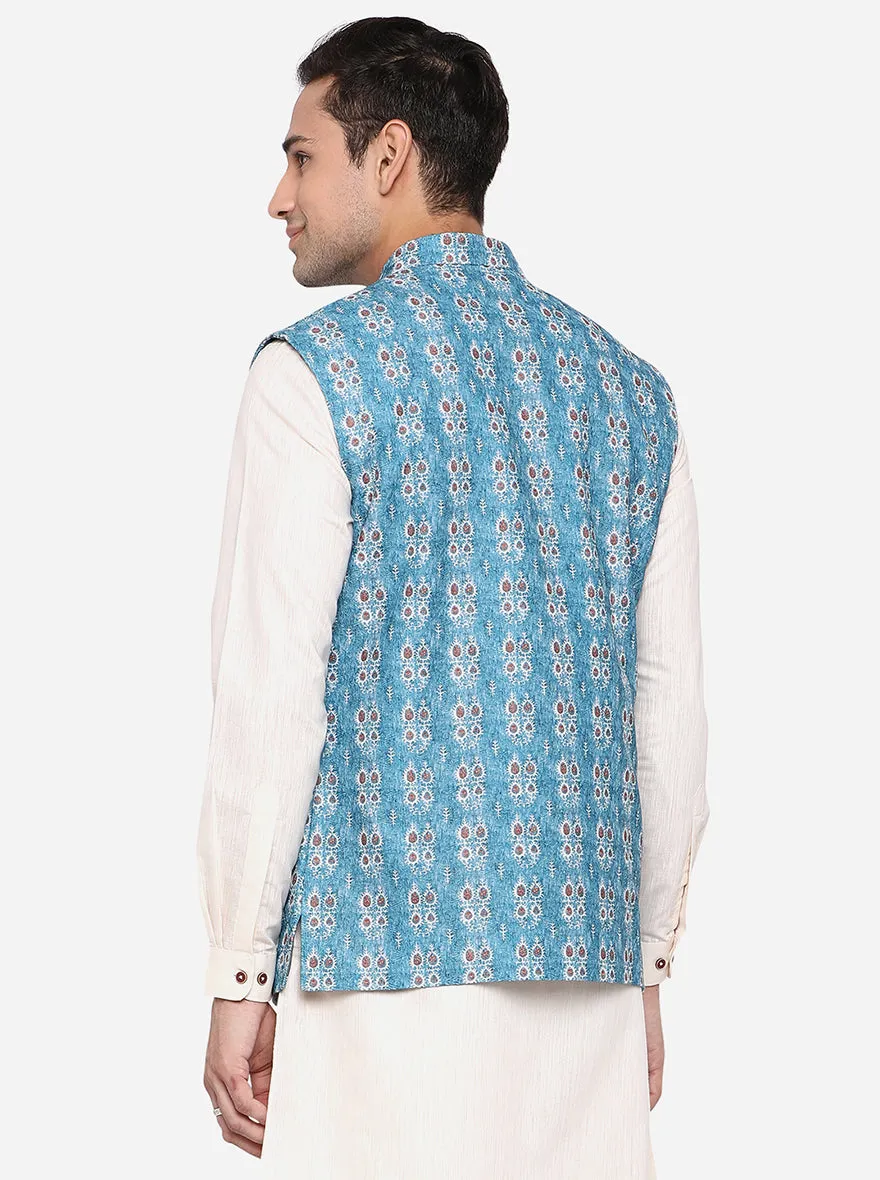 Multicolor Bandhgala Jacket | JB Studio