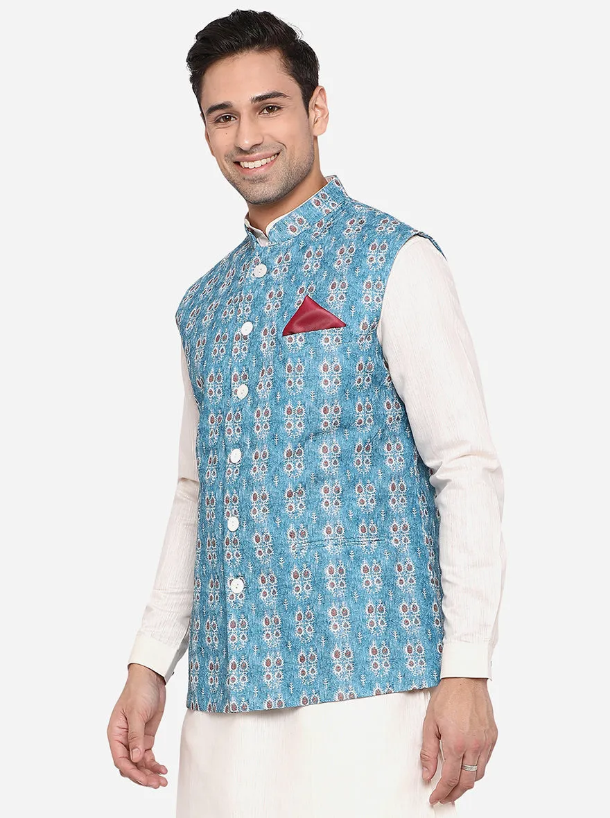 Multicolor Bandhgala Jacket | JB Studio