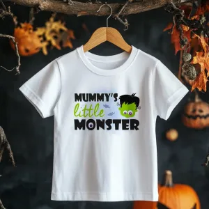 Mummy's Little Monster Halloween Toddler & Kids T Shirt