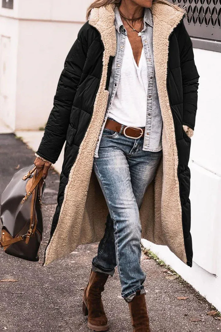 Natalia - elegant reversible jacket