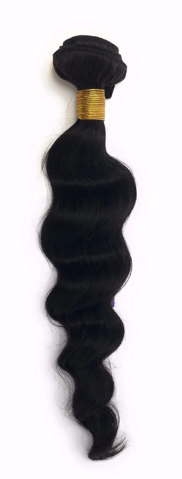 Natural Black Loose Wave 100% Unprocessed Human Hair