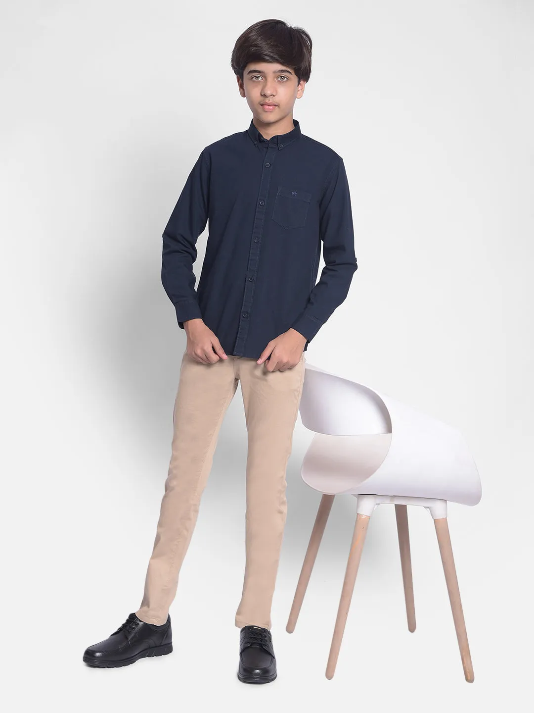 Navy Blue Shirt