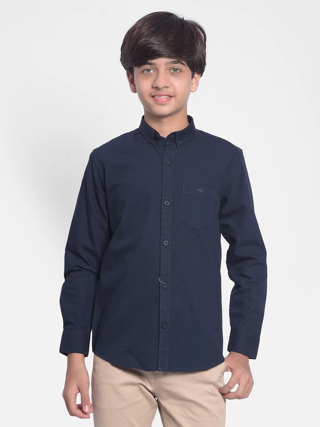 Navy Blue Shirt