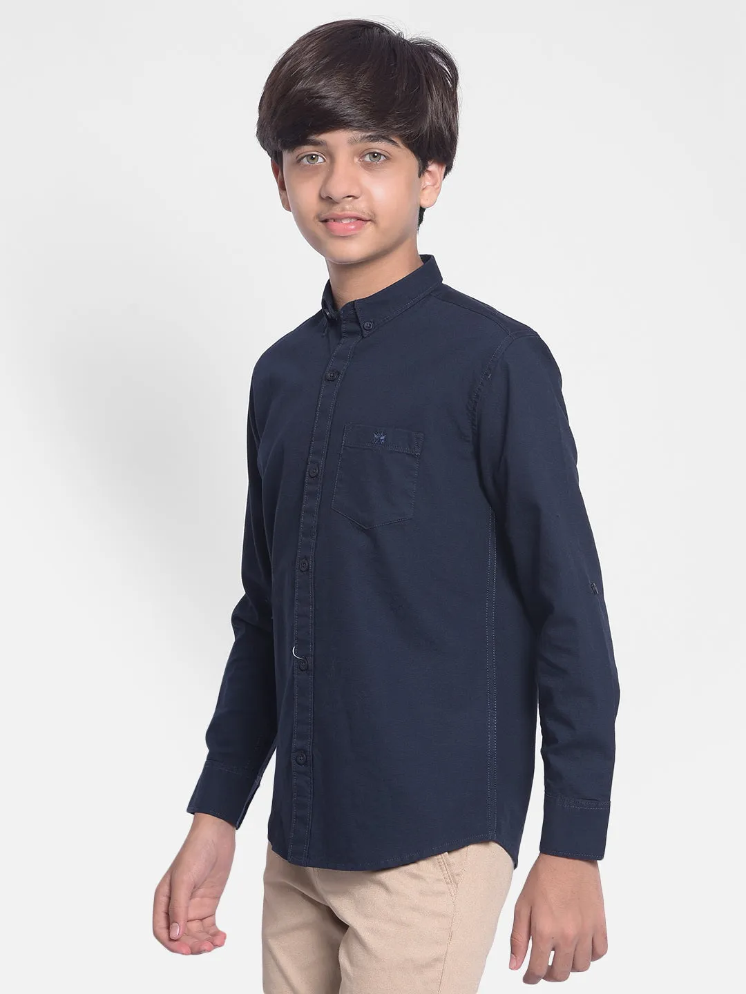 Navy Blue Shirt