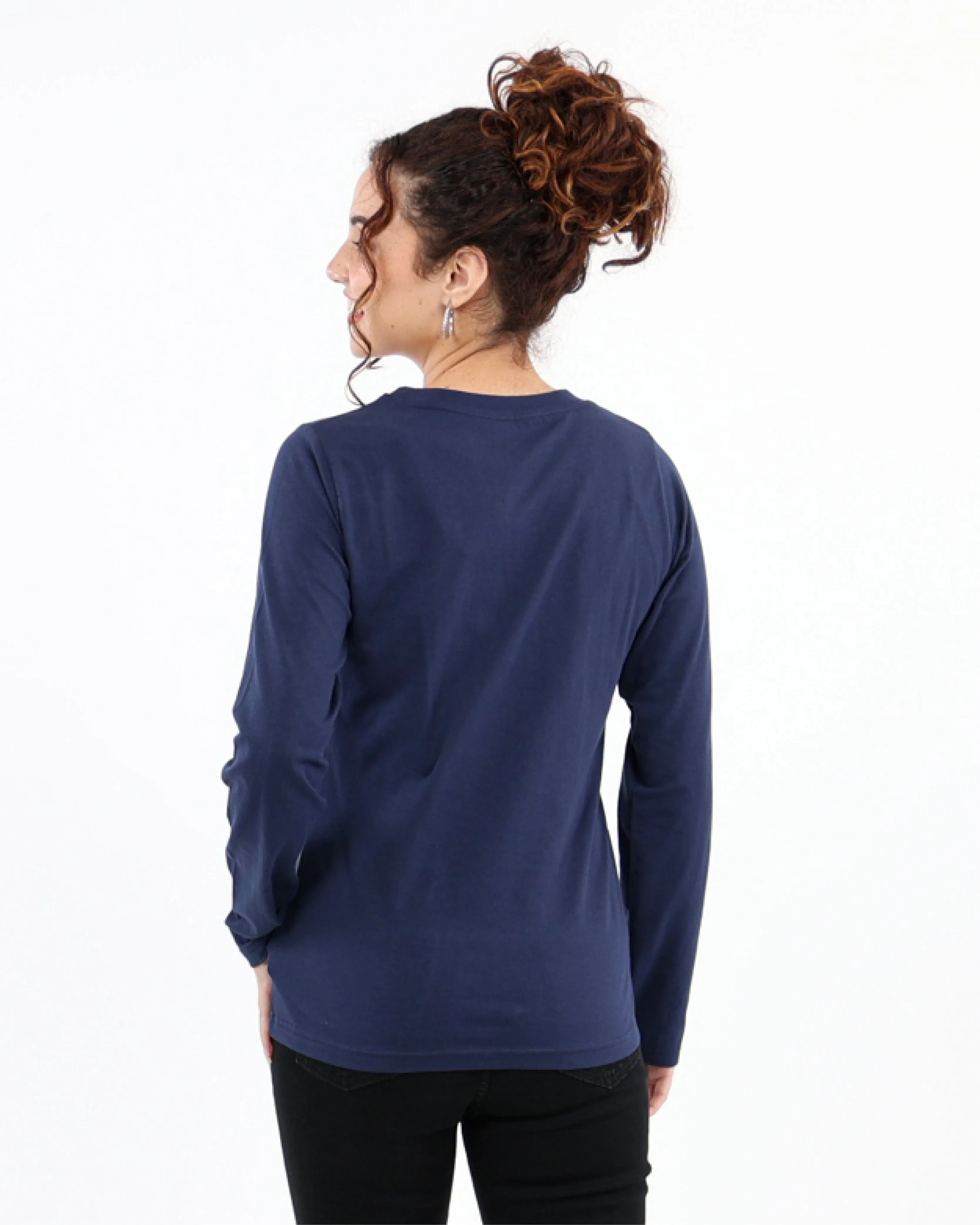 Navy Long Sleeve T-Shirt