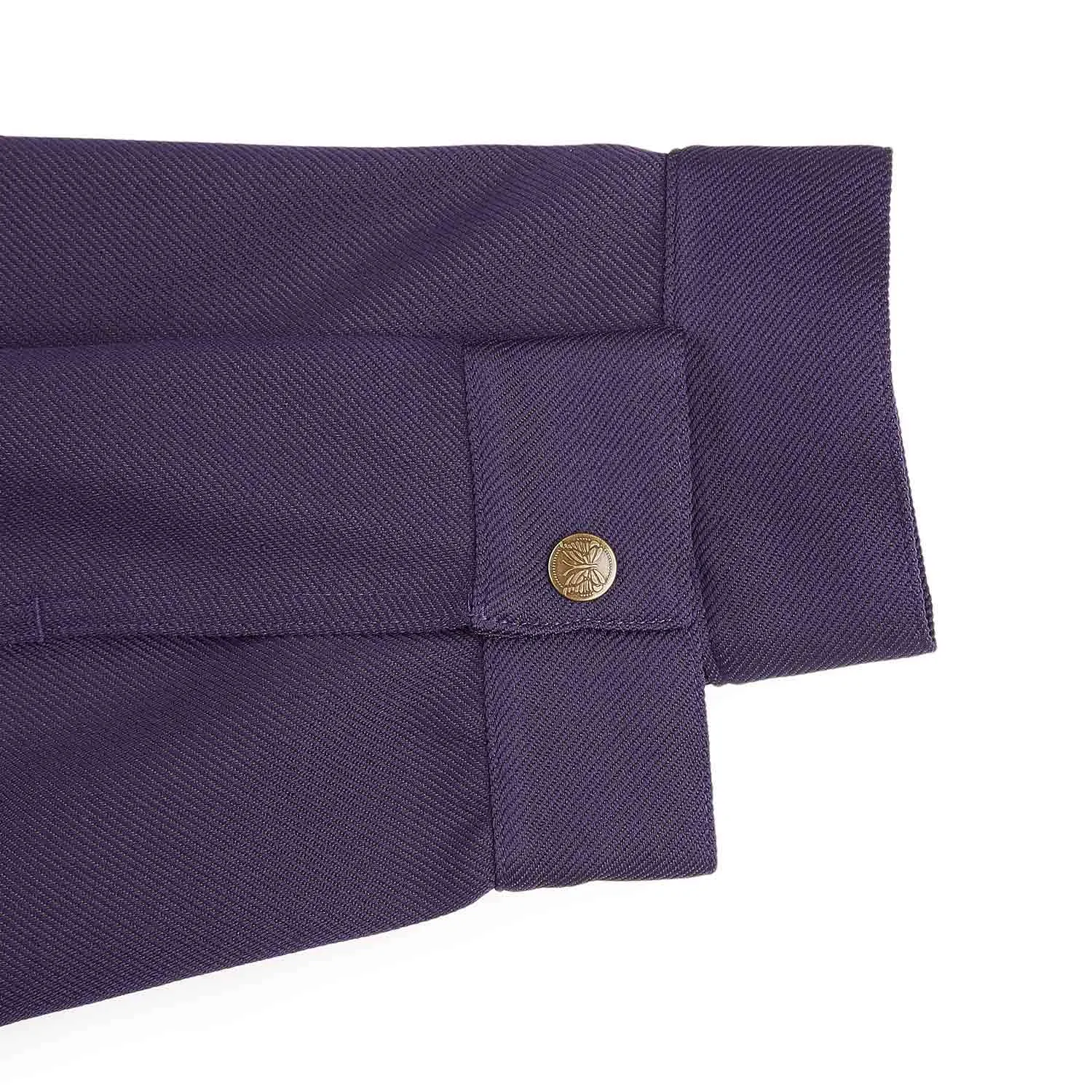 needles penny jean jacket (purple)