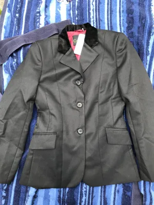 NEW Caldene black show jackets size childs 30” FREE POSTAGE 🔵