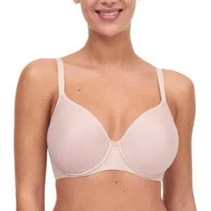 NEW Chantelle Comfort Chic Full Coverage Custom Fit Bra Nude Rose 38G (4D/DDDD)