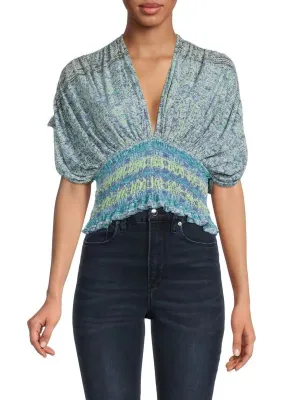 Next Vacation Top Mint Combo
