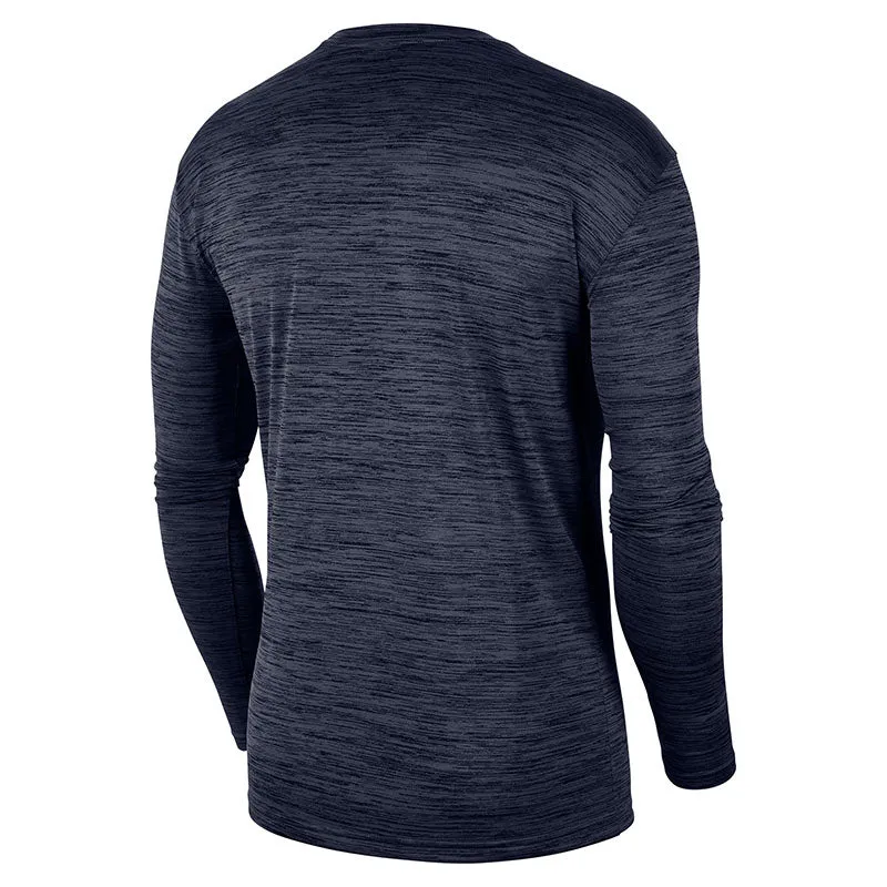 Nike Dri-Fit Left Chest  Long Sleeve T-Shirt