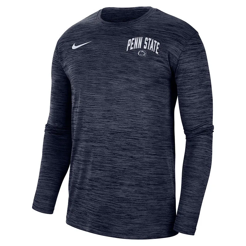 Nike Dri-Fit Left Chest  Long Sleeve T-Shirt