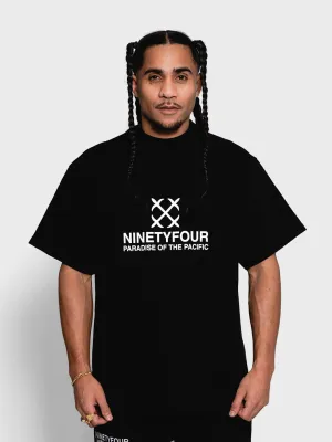 Ninetyfour Shelves T-Shirt | Black