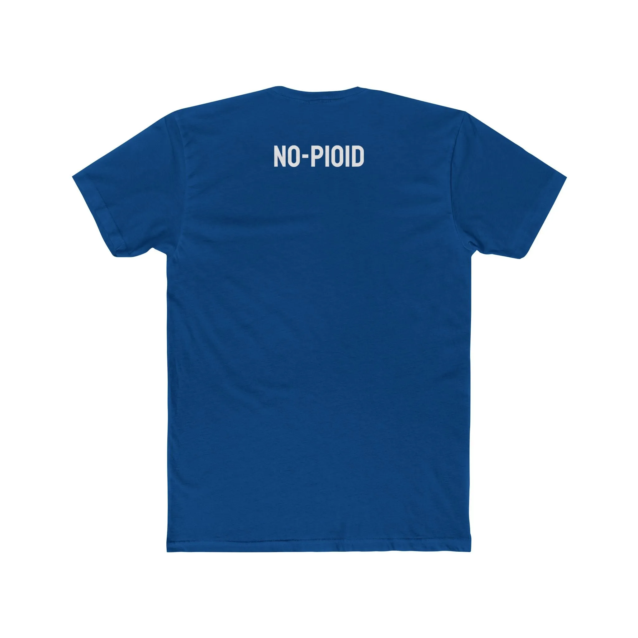 No-Pioid - Unisex Cotton Crew Tee