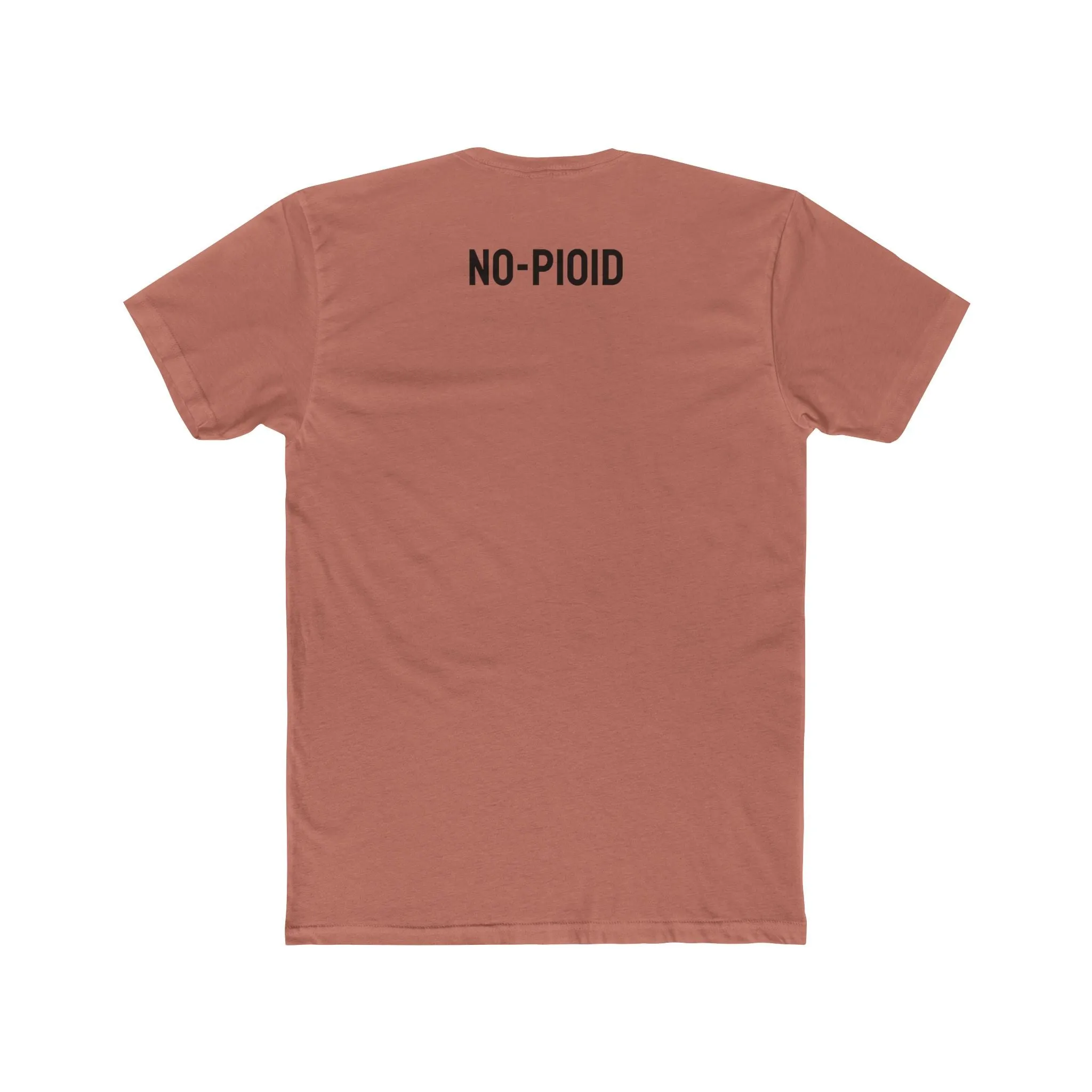 No-Pioid - Unisex Cotton Crew Tee
