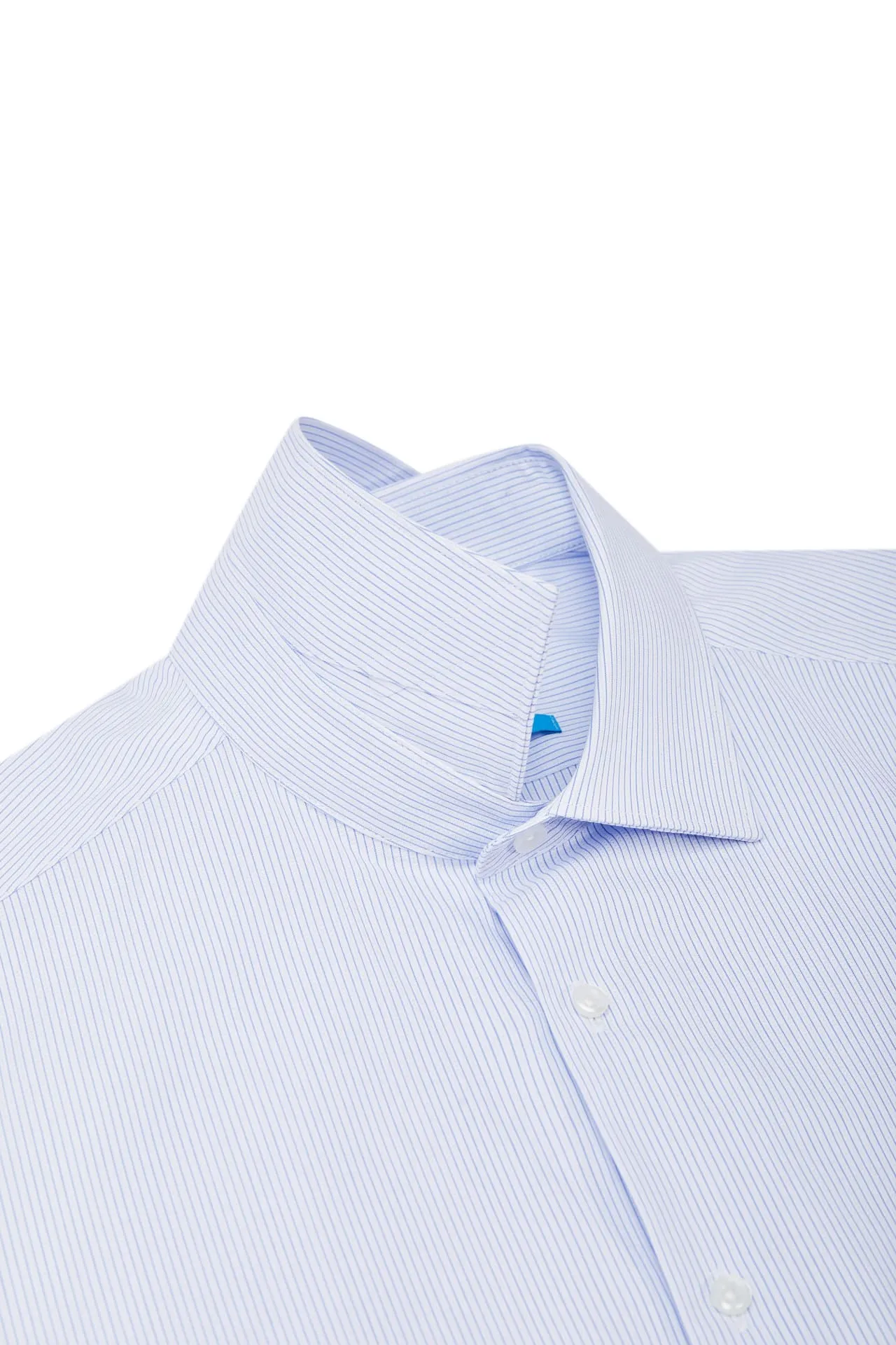 Non-Iron Easy Care Smart Fit Stripe Short Sleeve Shirt