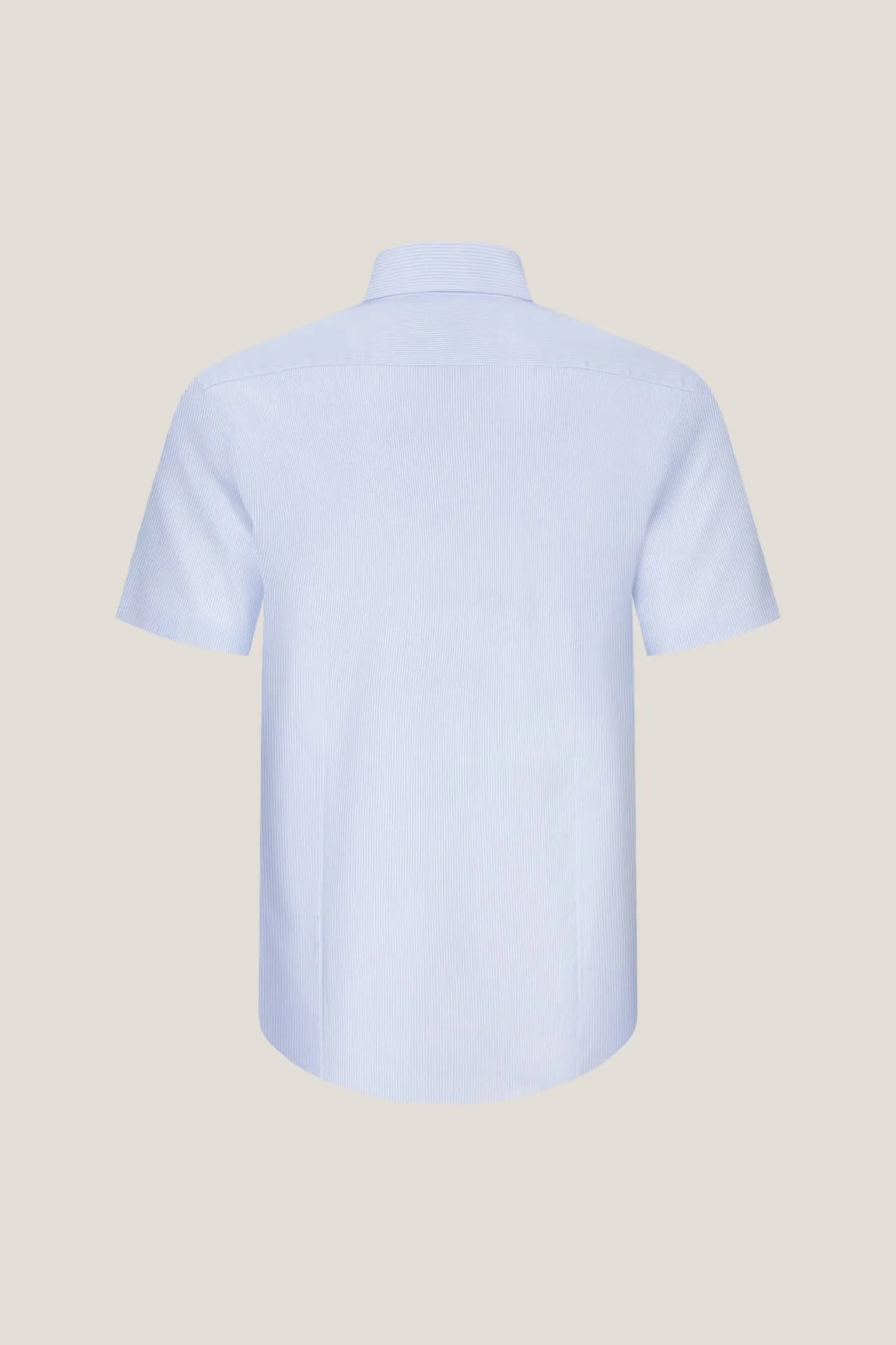 Non-Iron Easy Care Smart Fit Stripe Short Sleeve Shirt