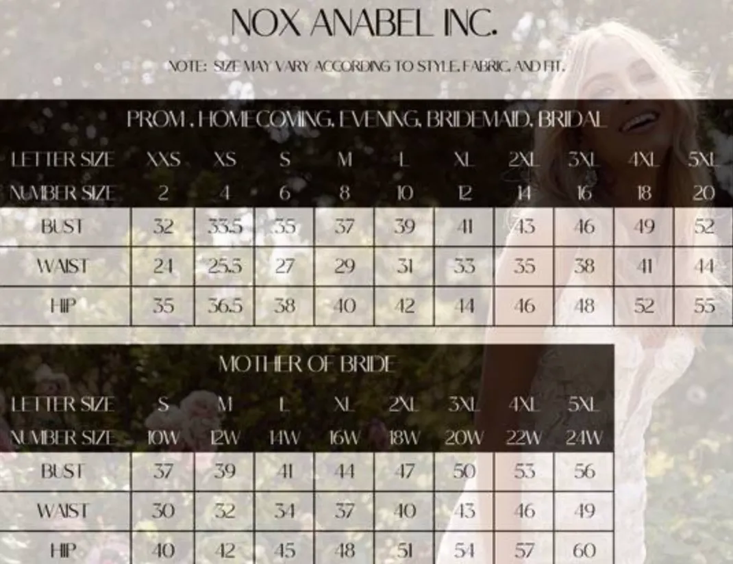 Nox Anabel Evening Gown T1303