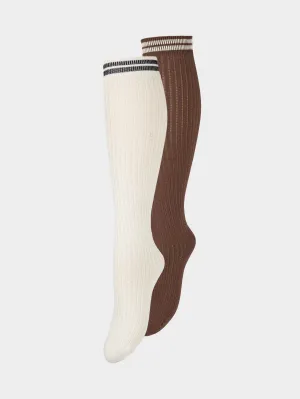 Oda Cotta Knee Sock 2 Pack