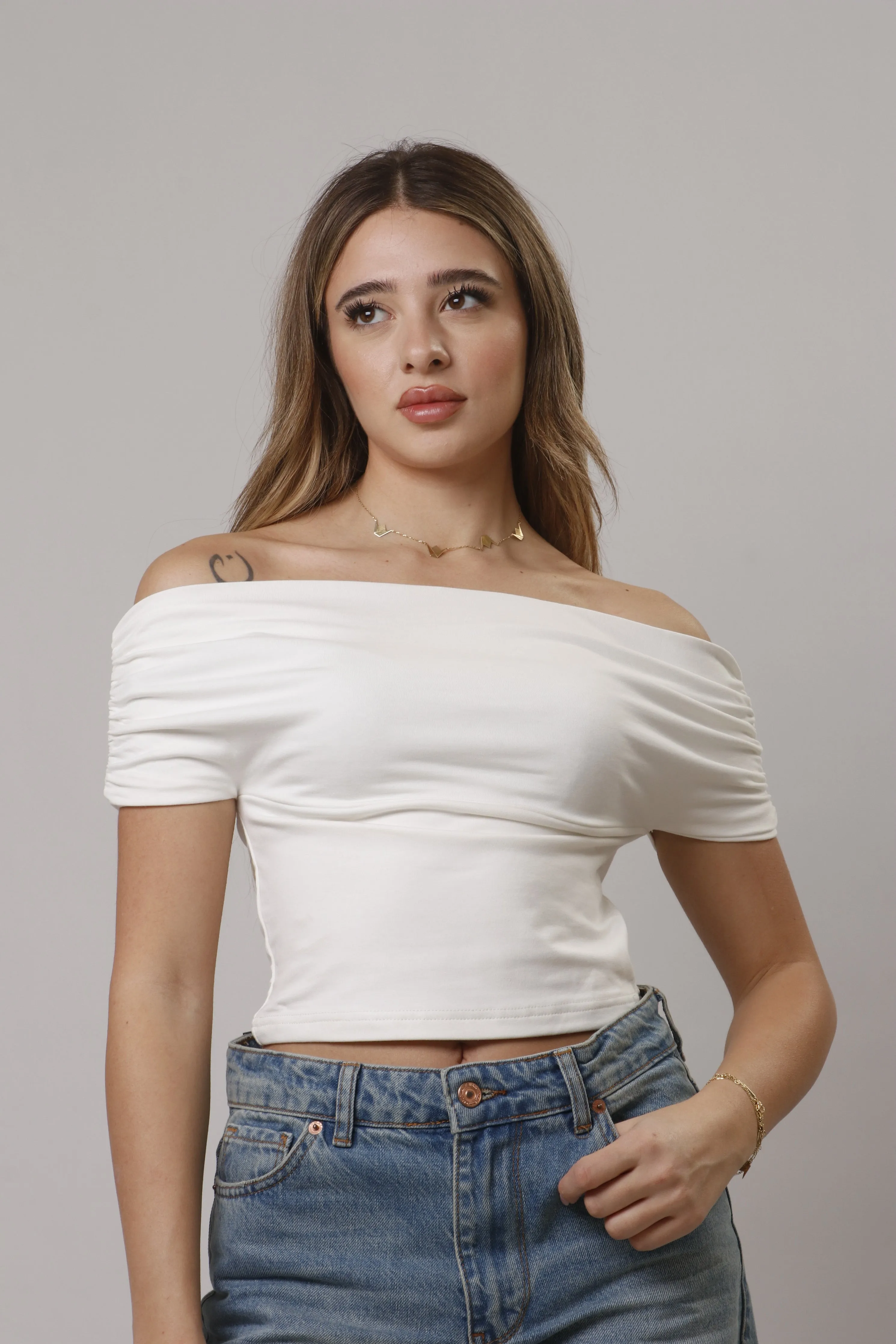 Off shoulder top