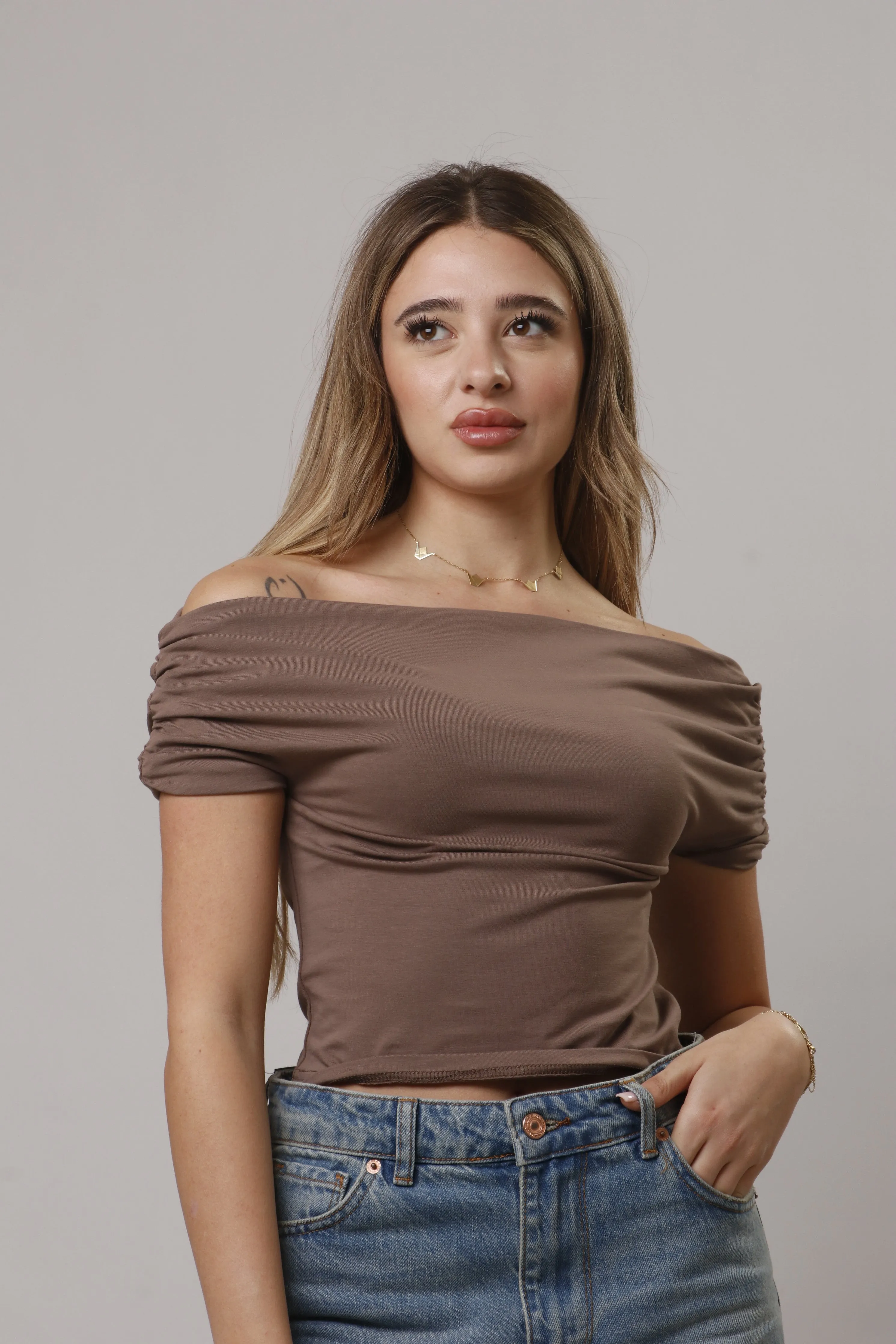 Off shoulder top