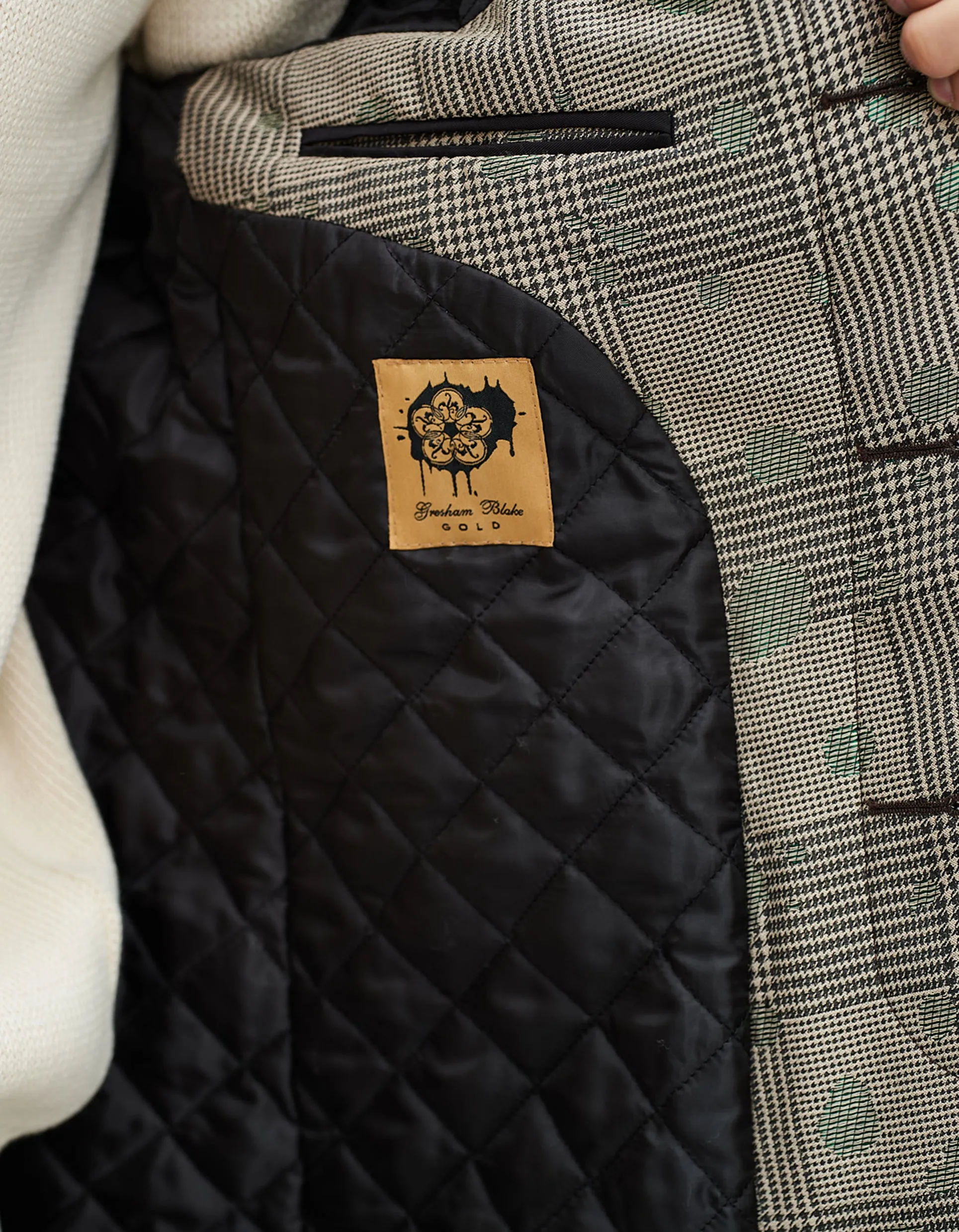 Olive Splash Covert Coat