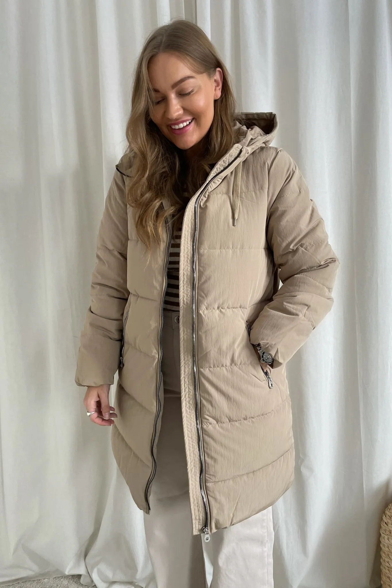 ONLDolly Jakke - Beige