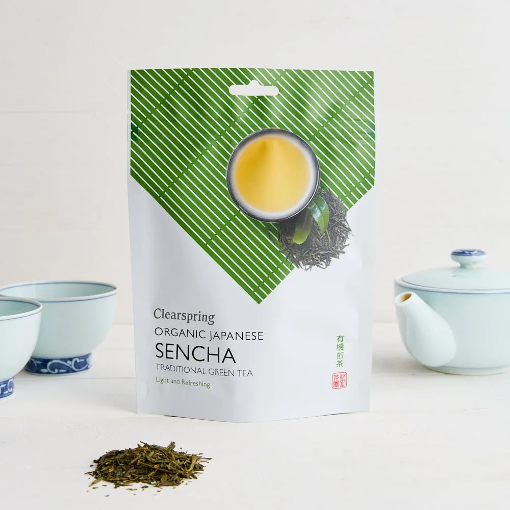 Organic Japanese Sencha Green Tea - Loose Leaf Tea