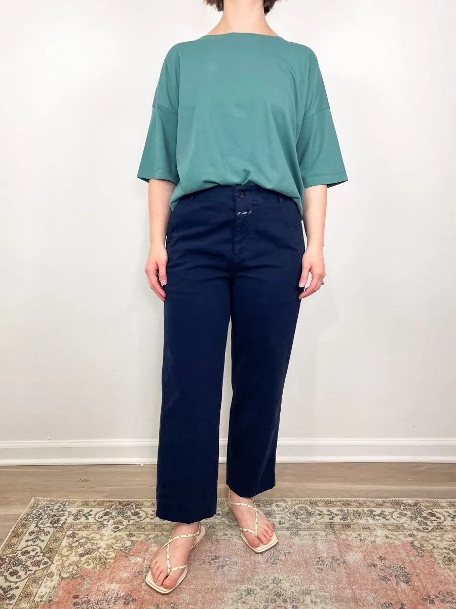 Oversized Boyfriend Tee in Vine
